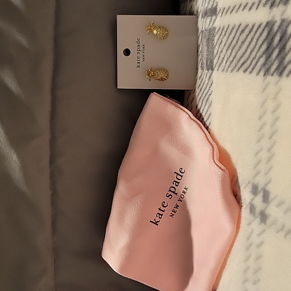 Kate spade pineapple earrings